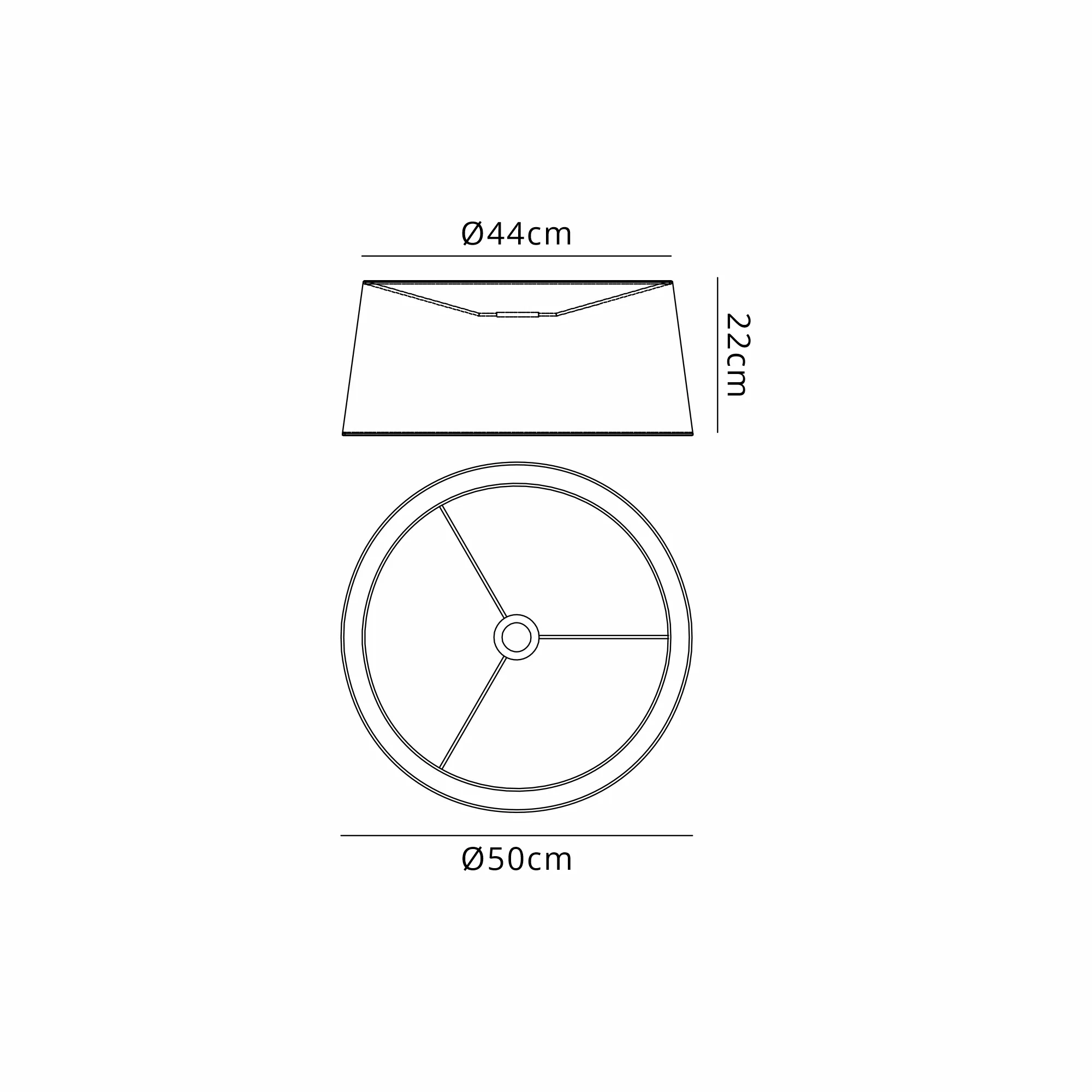 Rica Shades Mantra Table & Floor Lamp Shades